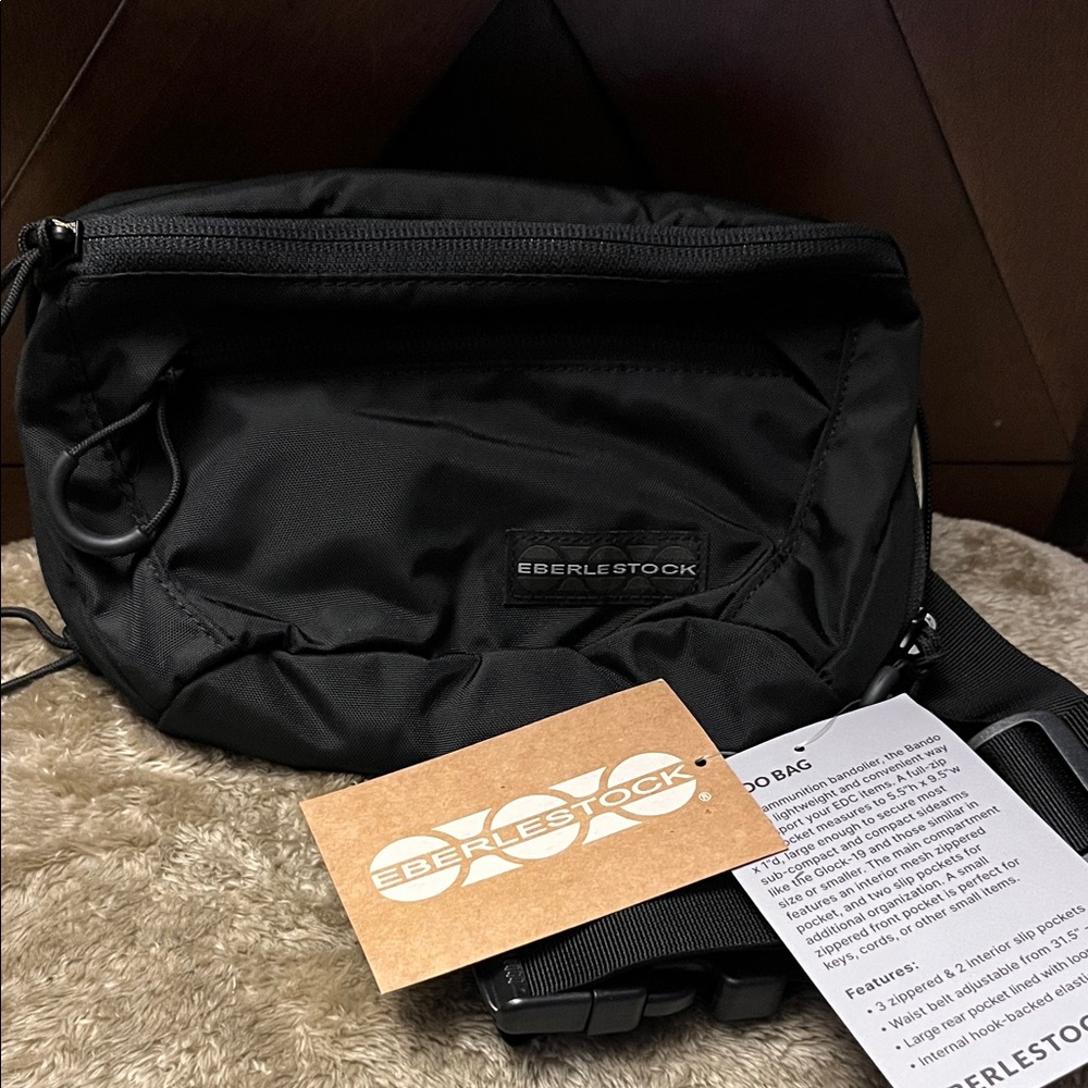 Eberlestock Bando Bag Black Belt Bag for Men